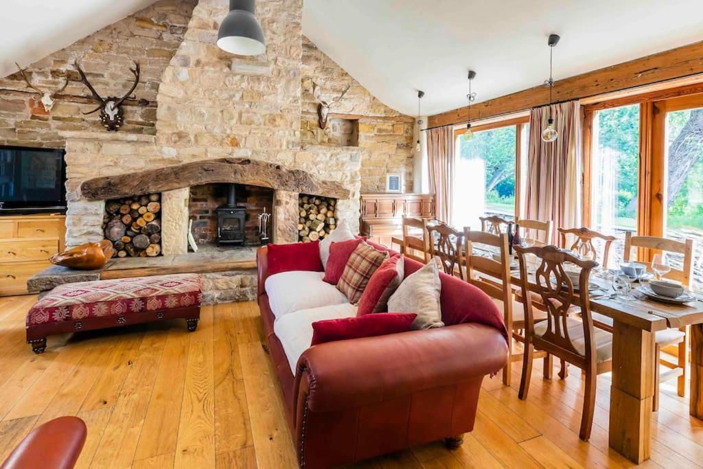Four Bed Barn Conversion Junction 37 38 M1 Barnsley Zewnętrze zdjęcie